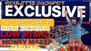 OUR BEST ROULETTE STRATEGY SO FAR OF 2026.. MUST WATCH...TO APPRECIATE..BEST WIN