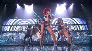 Rihanna - What&#39;s My Name + Only Girl (American Music Awards 2010) High Definition
