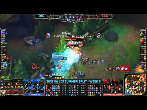 Recap / All Chat - CLG vs DIG - W9D1 NA LCS Summer 2015 - League of Legends