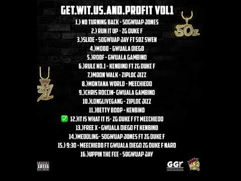 G.W.U.A.P vol.1 Track 12.) ZG Duke F x Meechie00 - It is What It is (official audio)