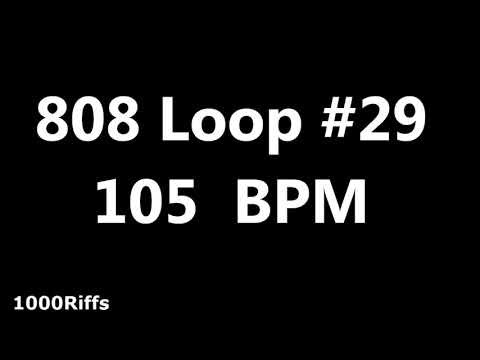 808 Loop Beat # 29 : 105 BPM : Beats Per Minute
