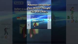 Pokemon Showdown devs really thought this was okay