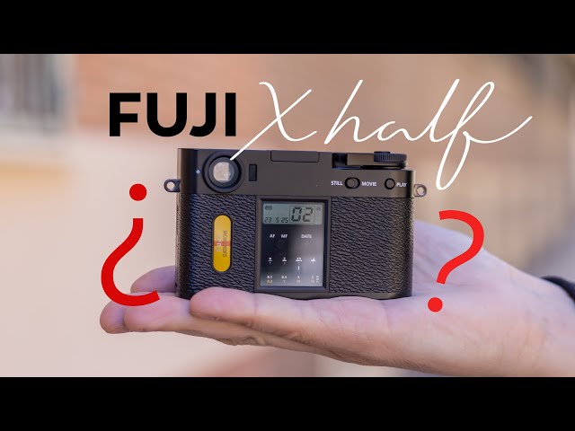 Vídeo relacionado con Canboc Funda de Transporte cámara compacta FUJIFILM X Half Premium, Bolsa para cámara Digital FUJIFILM X-HF1, Bolsillo de Malla para Cable USB, Negro (Solo Funda)