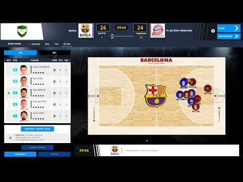 International Basketball Manager 22 Gameplay (PC UHD) [4K60FPS] - YouTube