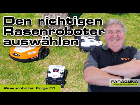 Den richtigen Rasenroboter auswählen