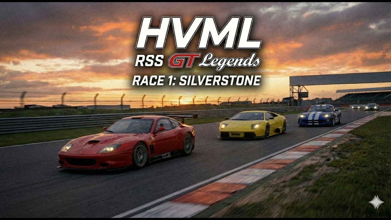 Hungarian Virtual Motorsport League | Assetto Corsa | GT Legends | #01 Silverstone