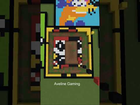 Mind-Blowing Minecraft Sand Art (SWIPER) | Aveline Gaming