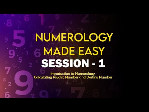 Numerology Course – Numbers, Destiny & Psychic Calculations