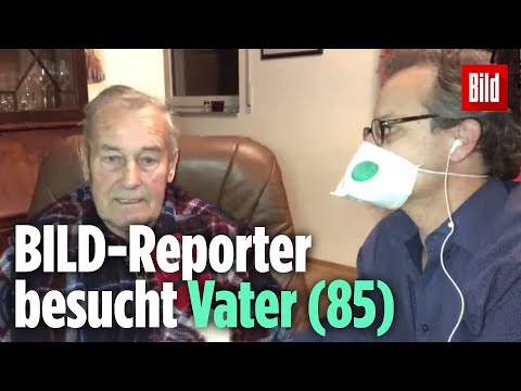 Trotz Corona-Angst: BILD-Reporter besucht seinen Vater