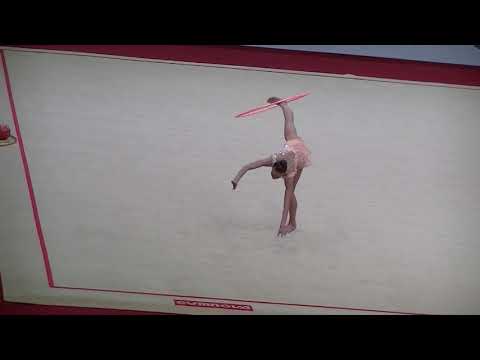 Sotskova Valeriia (ISR) hoop Moscow  YOG Qualification 2018