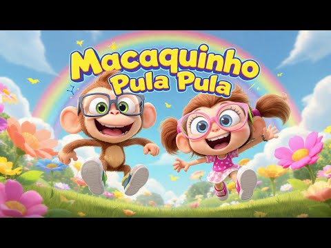 ???? “Macaquinho Pula Pula ????????  Música Infantil Alegre para Bebês & Toddlers + Dança e Canta Junto!”