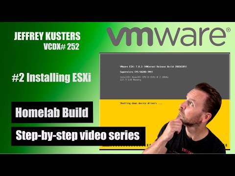 How to Build a #VMware #Homelab - Step-By-Step #Tutorial - 2. Installing #ESXi