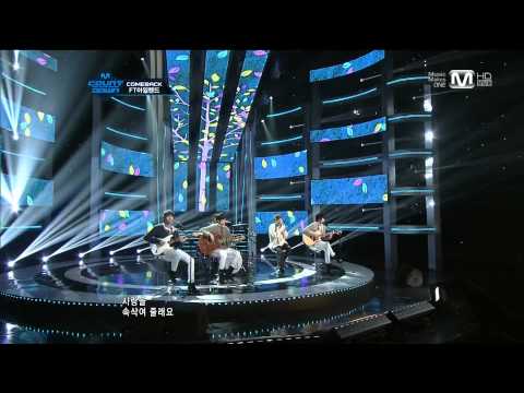120202 M!CountDown FT Island Comeback Stage - Hope You'll Be My Lover + Severely