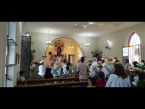 Igreja de São Sebastião. Baú distrito de Estrela do Indaia-MG  Moçambique festa do Rosário 2026