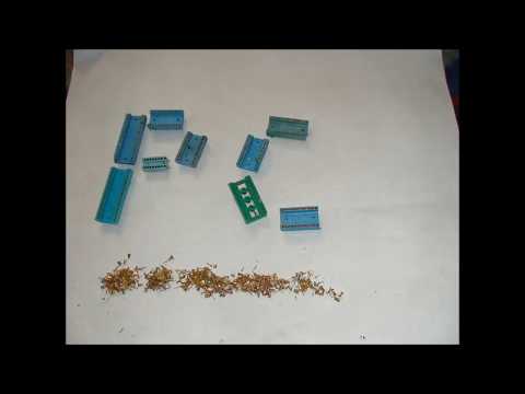 панельки РС сколько в них на самом деле золота и пробуем получить золотой песком !