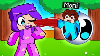We Entered Baby Lia's Body! (Minecraft)