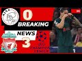 Ajax Amsterdam 0 - 3 Liverpool, Nunez, Salah Stars