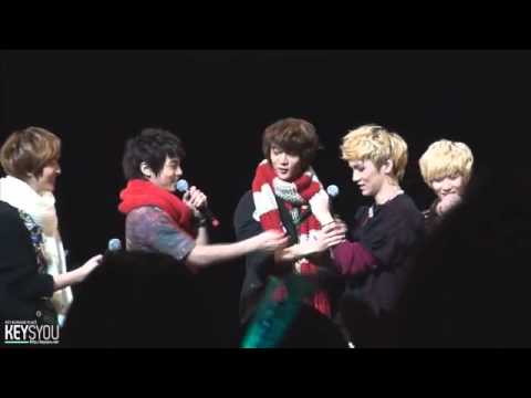 111224 SHINee 'THE FIRST' christmas present key~ㅋㅋㅋ.flv