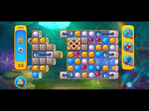 Fishdom level 10135 no boosters フィッシュダム ノーマル