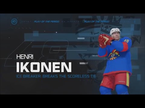 NHL 23 HUT Play of the Period - Henri Ikonen (PS5) Ice Breaker: Breaks the Scoreless Tie 💙 Jokerit