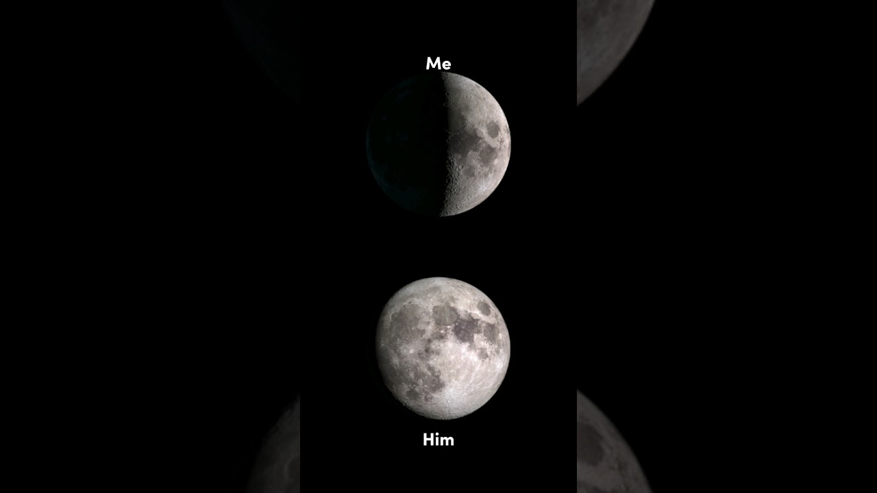 Tried the moon phase trend on us, seems like we are soulmates. 🤔 #shorts #youtubeshorts #moonphase