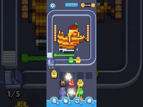 Pixel Flow Level 2981 Walkthrough