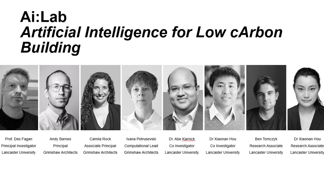 AiLab - Artificial Intelligence Low Carbon Building - Camila Rock De Luigi -  Grimshaw Architects