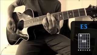Inside Of You by The Maine - Acoustic Guitar Tutorial