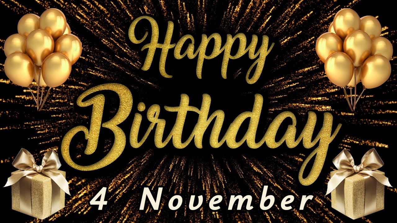 Happy Birthday to you! Wishes and birthday song.