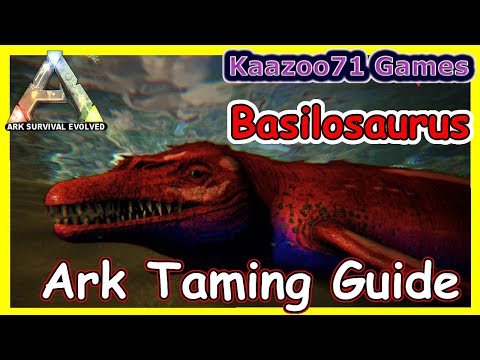Ark How to tame a Basilosaurus 💥