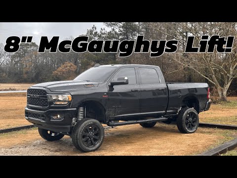 8" MCGAUGHYS LIFT INSTALL ON 2019 RAM 2500!