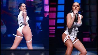 Becky G - Cuando te Bese, Mayores, Zooted, Dura Remix en Vivo | Mega Bash 2018