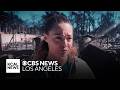 Los Angeles Residents Return To Ruins After Fires Devour Homes Businesses