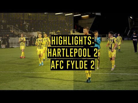 HIGHLIGHTS | Hartlepool United 2-2 AFC Fylde