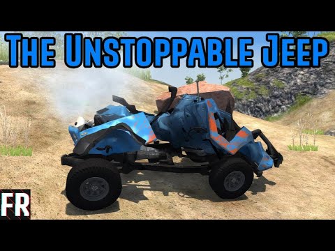 The Unstoppable Jeep - BeamNG Drive