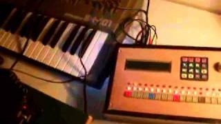 synchronized DR110 with Homemade Sequencer + SH101 - Nico Musch