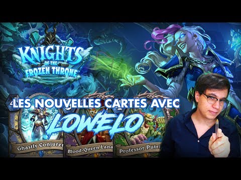 ANALYSE DES NOUVELLES CARTES AVEC LOWELO