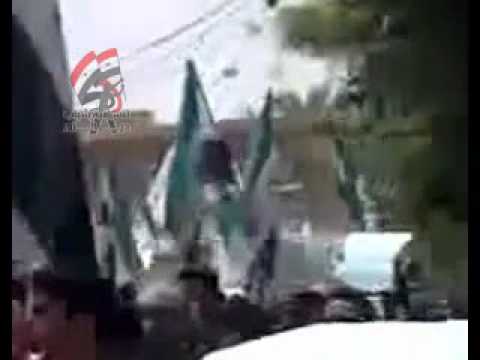 مظاهرة في مدينة القورية في ريف دير الزور في جمعة "صمتكم يقتلنا"