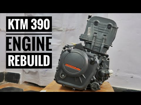 Part 2 : Engine Rebuild : KTM Duke/RC 390