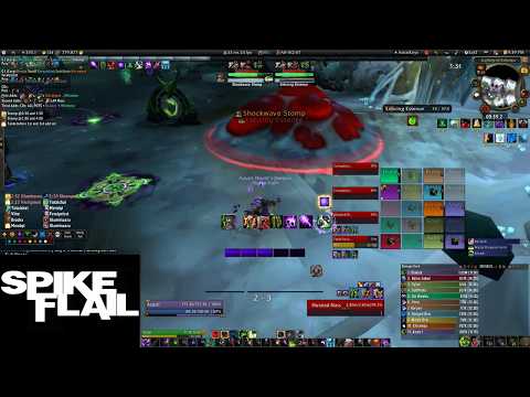Spike Flail vs  Mythic Fetid Devourer - Aff Lock RL PoV