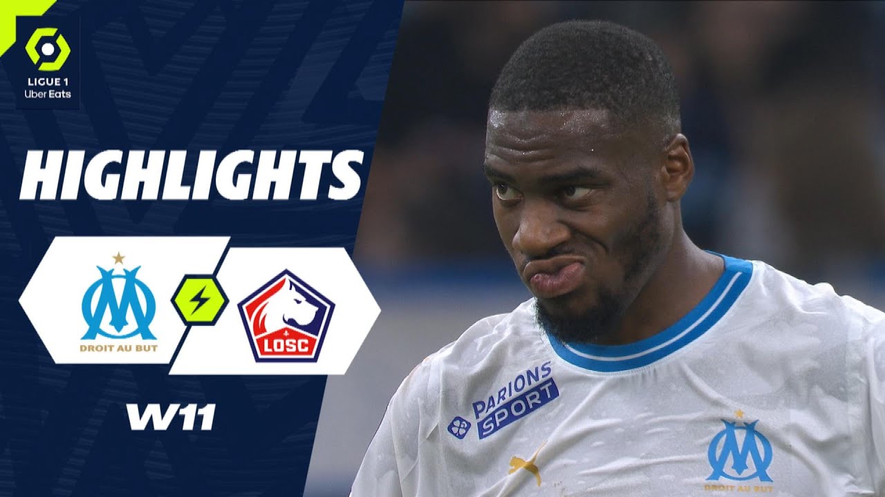Olympique Marseille vs LOSC Lille highlights