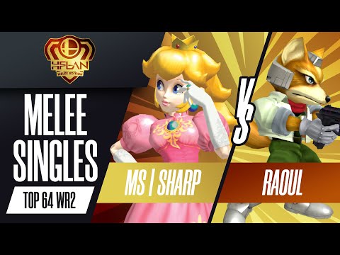 HFLAN 2022 | Melee Singles - Melee Stats | Sharp vs. Raoul - Top 64 WR2