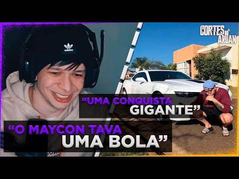 ARUAN REAGE A COMPREI UM CAMARO 2SS COM 20 ANOS (MAYCONLORENZ) - Cortes do Aruan