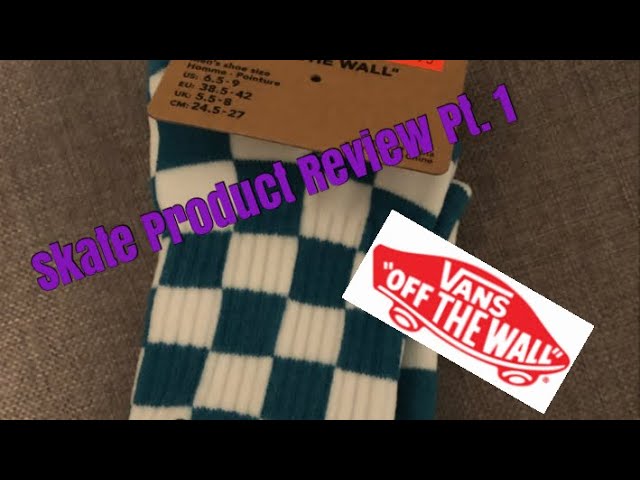 Vídeo relacionado con Vans Logotipo Classic Check Crew, negro/blanco, L, negro/blanco, L