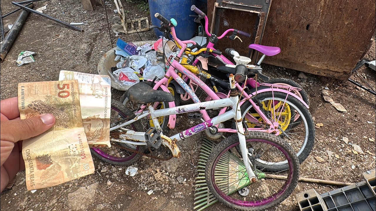 COMPREI 3 BILHETES POR 100,00R$ NO FERRO VELHO ! 