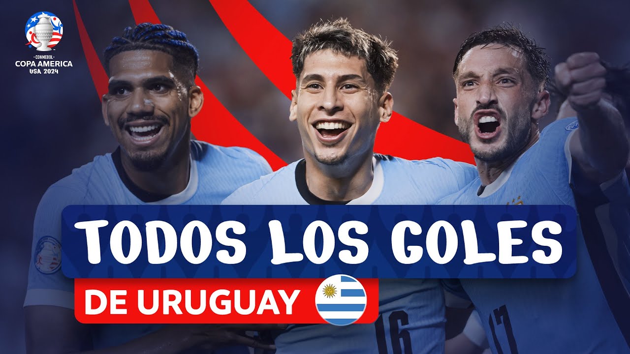 TODOS LOS GOLES DE URUGUAY | CONMEBOL COPA AMÉRICA USA 2024™