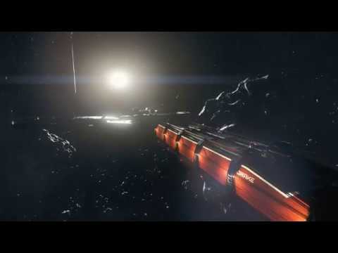 Star Citizen 3.7 PU - Caterpillar leaves Hangar