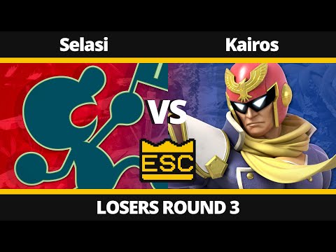 ESC 24 Losers Round 3 - Selasi (Mr. Game & Watch) Vs. Kairos (Captain Falcon) - SSBU Local