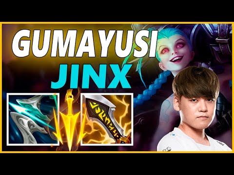 ⚡GUMAYUSI JINX ADC GAMEPLAY⚡SEASON 12 LEAGUE OF LEGENDS