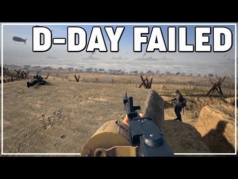 PUSHING Americans BACK IN THE SEA at UTAH BEACH w/ NEW MG 34 | Hell let Loose 50vs50 WW2 FPS